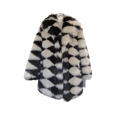 Faux fouri manto fanm plis gwosè